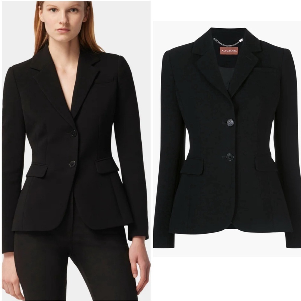 Altuzarra Fernice jacket blazer in black